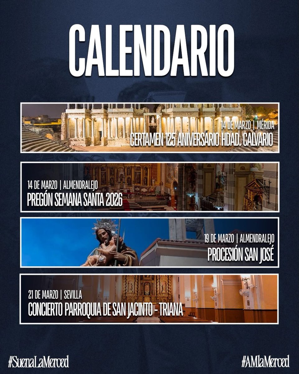 Agrupación Musical Santísimo Cristo de la Merced tweet media