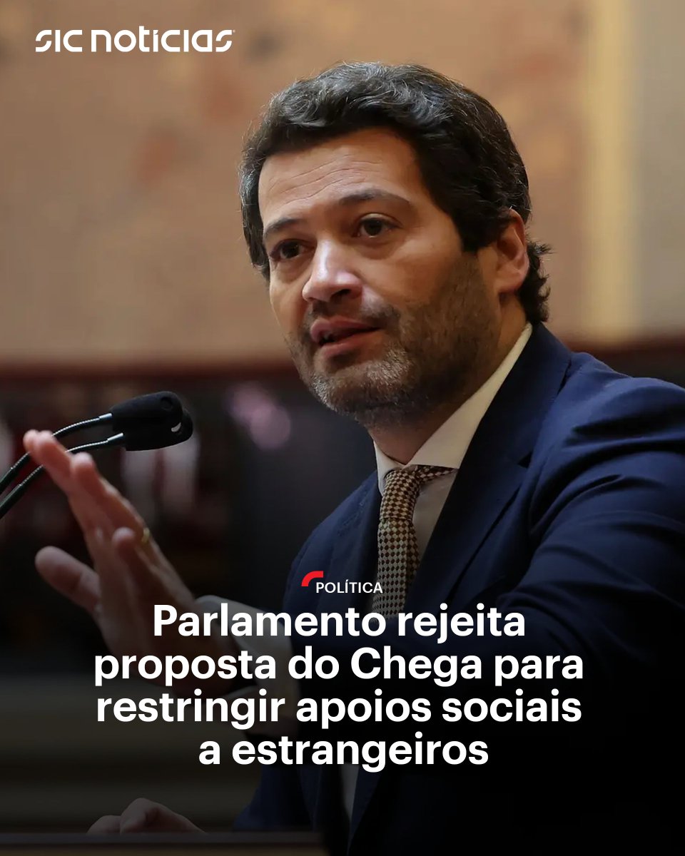 SICNoticias's tweet image. O parlamento rejeitou, por larga maioria, um projeto de lei do Chega para impor cinco anos de residência legal em Portugal para os imigrantes receberem prestações sociais.

Saiba mais em: bit.ly/4lroTTJ

#parlamento #chega #partidochega #andreventura #prestacoessociais