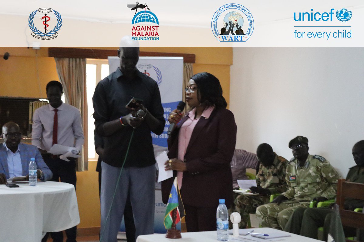 Wartsouthsudan's tweet photo. #MalariaPrevention #LLINCampaign #WART
WART coordinated the LLIN campaign launch in Rumbek, bringing together Lakes State leaders, partners & communities to promote proper mosquito net use and strengthen malaria prevention. Supported by @AgainstMalaria & @unicefssudan . https://t.co/7QQ2nLohsk