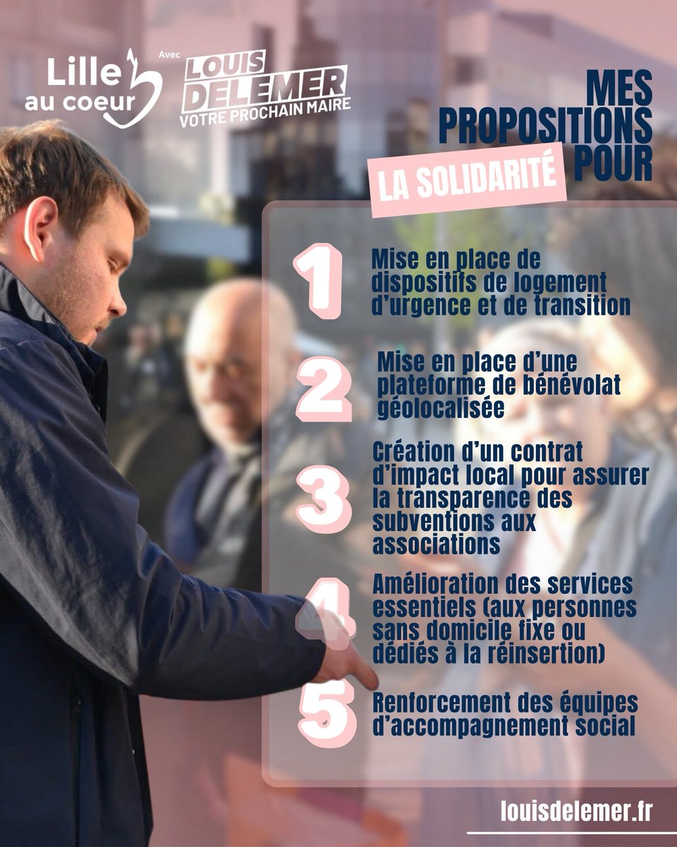 DelemerLouis's tweet photo. 🤝 À #Lille, personne ne doit rester au bord du chemin.

Découvrez nos propositions 👉 https://t.co/xEfkCCygXx

Ensemble, replaçons #LilleAuCoeur 💙 https://t.co/3mYWE06n3h