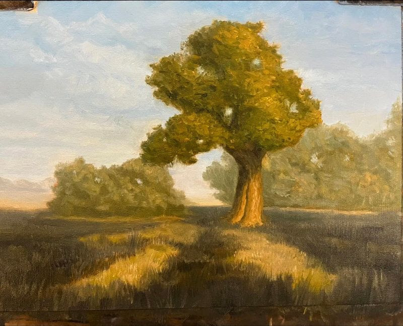 Landscape painting by NMA student Matt, part of our 4-Year Program.

Strong landscapes come from careful observation of light, atmosphere, and composition. Work like this is built step by step through focused study and consistent practice. 🎨