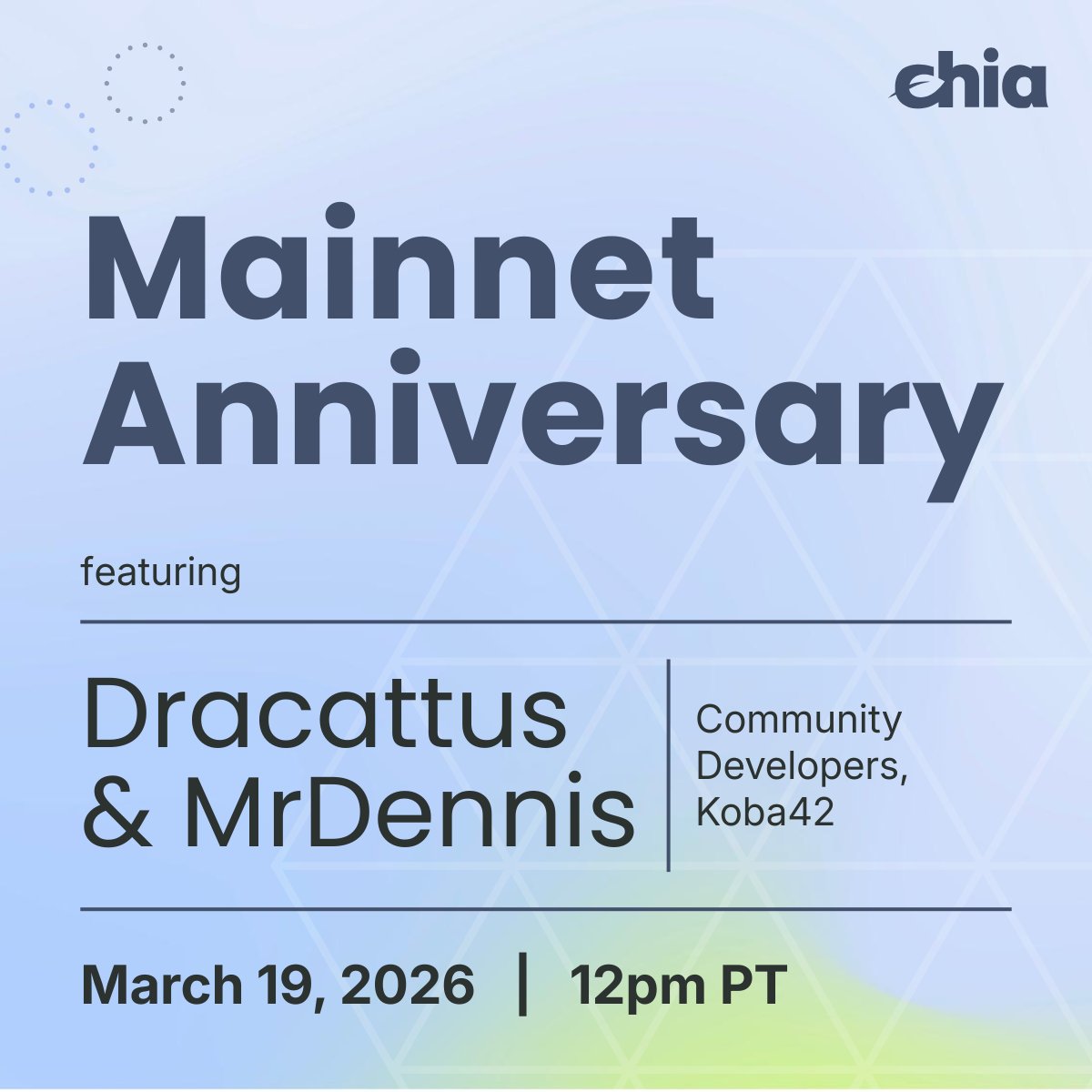 Chia Network tweet media