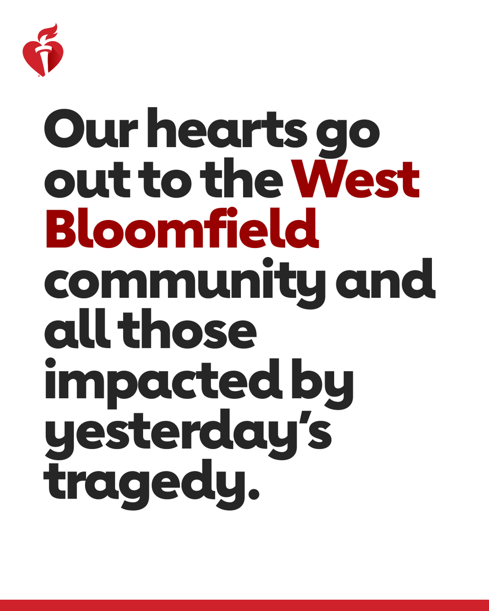 American Heart Association - Michigan tweet media