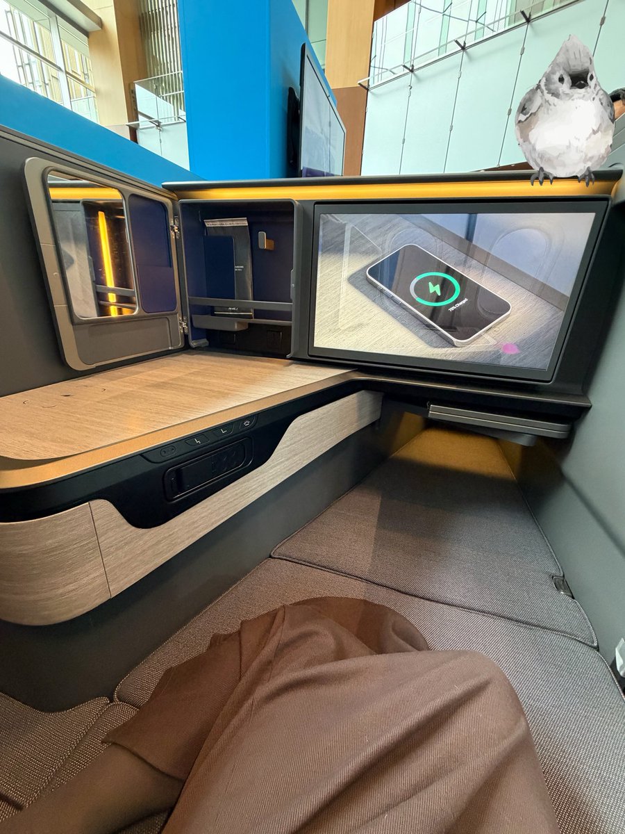 gocciag147777's tweet photo. ⭕️V&V: 土足厳禁🚫 ANA Future Experience 🛋️新シート体験会
・ランチ休憩2時間⏰OFFICE出兼ねて予約しました😊
・新シート💺C/PY/Y 体験しますた❣️
・朝8時から働きまして2時間休憩也
・FXの🛋️お座敷感、良いですね✨まっターリ出来そう💓
📍記念に会場で🌺ずた袋🧸4匹、機内販売も購入😊 https://t.co/tgCIU8YEyo