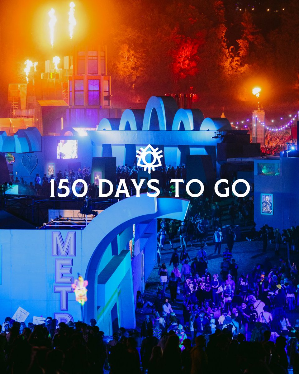 BoomtownFair's tweet photo. We're 150 days out from Chapter Five: Radical Redesign ✨

This one's about tearing up the blueprint and starting fresh - together. Bold music, adventurous theatre, reimagined districts, and a city that only exists because you show up.

#Boomtown #BangGoesNormal #RadicalRedesign https://t.co/niqW7F1eEM