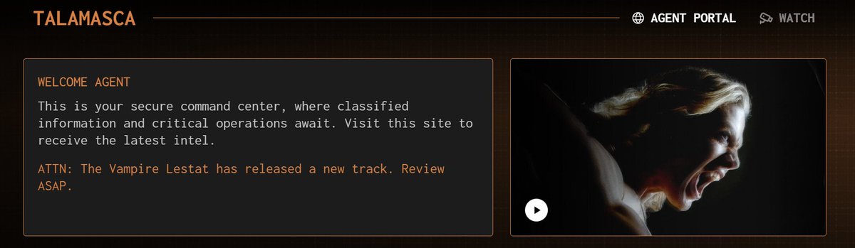 Talamasca Updates tweet media