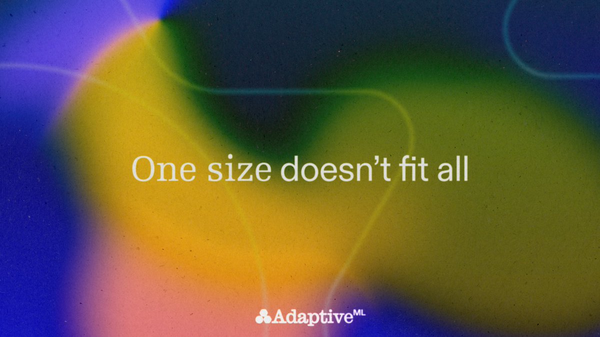 Adaptive ML tweet media