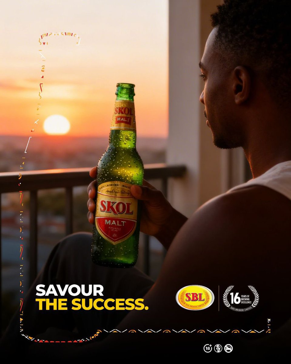 Your ambition deserves a bold companion. We believe that the thinkers, the doers, and the dreamers who "dream big and live it" deserve a cold beer and a quality pause. Take a seat, pop a cold one, and let the rich flavors remind you exactly why you do what you do.

#SKOLRwanda