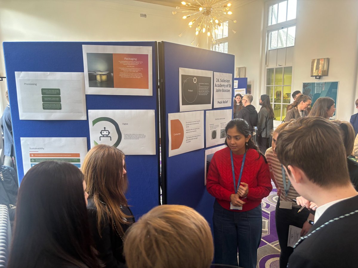 SalesianAcademy's tweet image. Our Year 8 pupils had an inspiring day presenting their sustainability projects at the Unilever Bright Future Programme with All About STEM! They earned the CREST Discovery Award for their fantastic work. Well done to all involved! 
#BrightFuture #AllAboutSTEM #CRESTAward