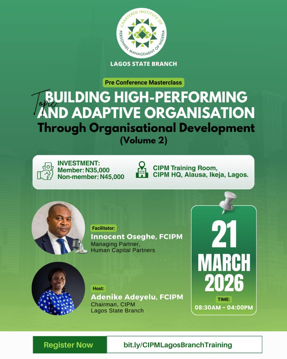 CIPM LAGOS BRANCH tweet media