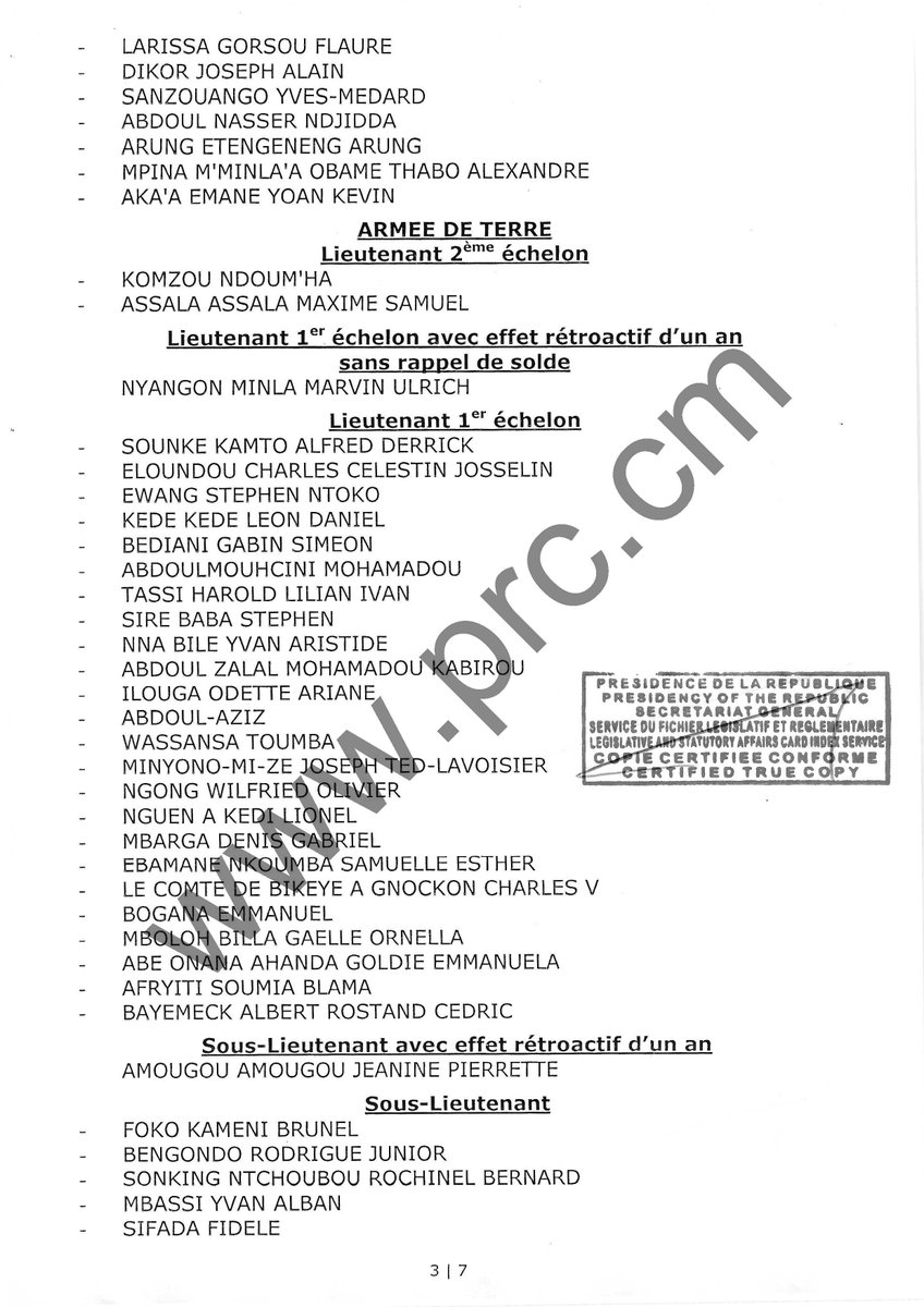 President Paul BIYA tweet media