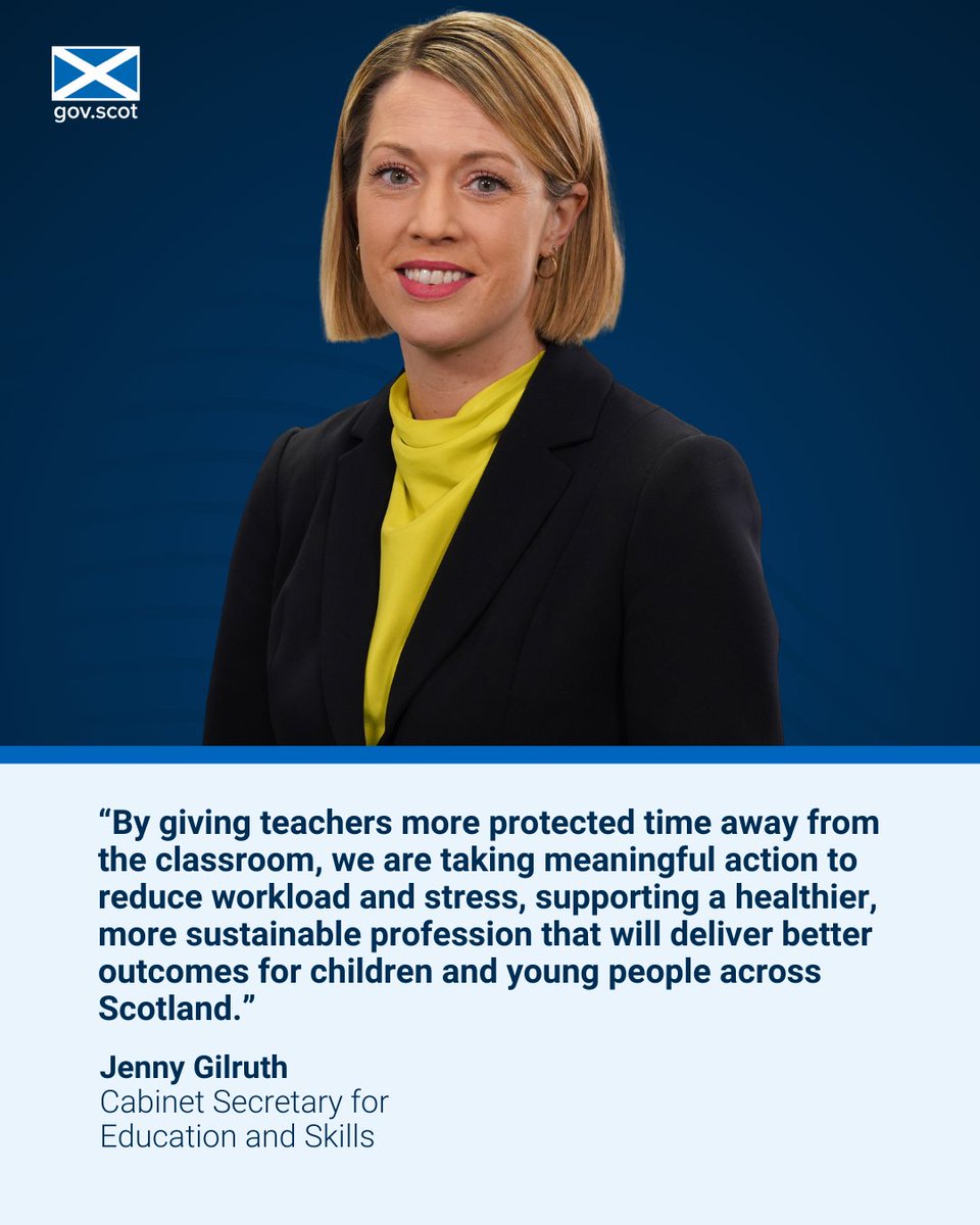 ScotGov Education tweet media