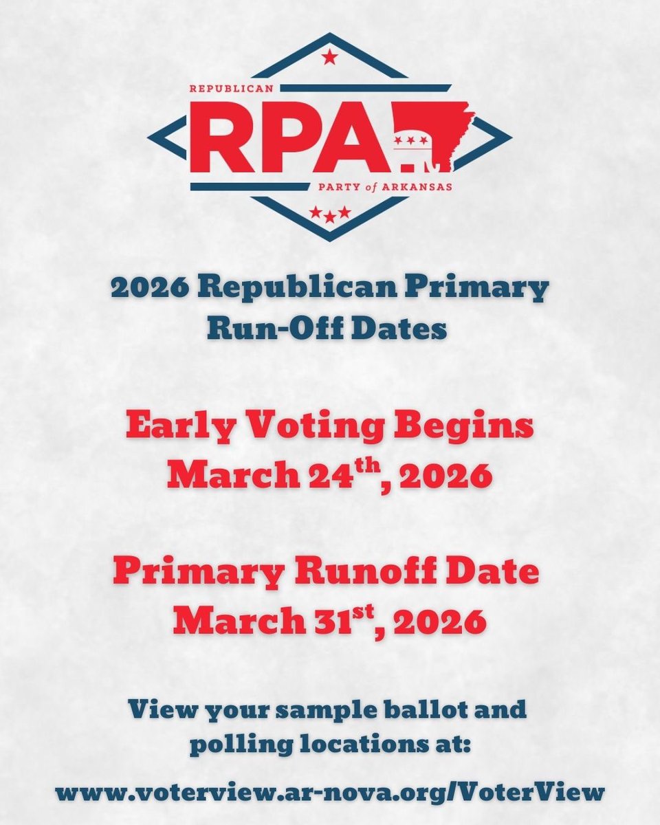 Arkansas GOP tweet media