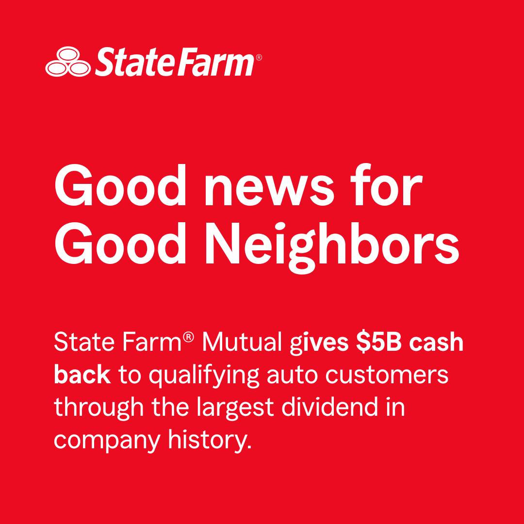 ThePeterGrande's tweet photo. State Farm® Mutual Announces $5 Billion Cash Back to Auto Customers 🚘
#insurance#best#statefarm#petergrandeagency#bestservice https://t.co/Ex3hLZnIvi