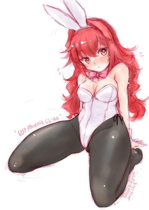 13日のお題にはなって無かったけどフェニックス進水日と言う事で初描き。ちなみに弊鎮守府にはいません( ;∀;)
#フェニックス進水日 