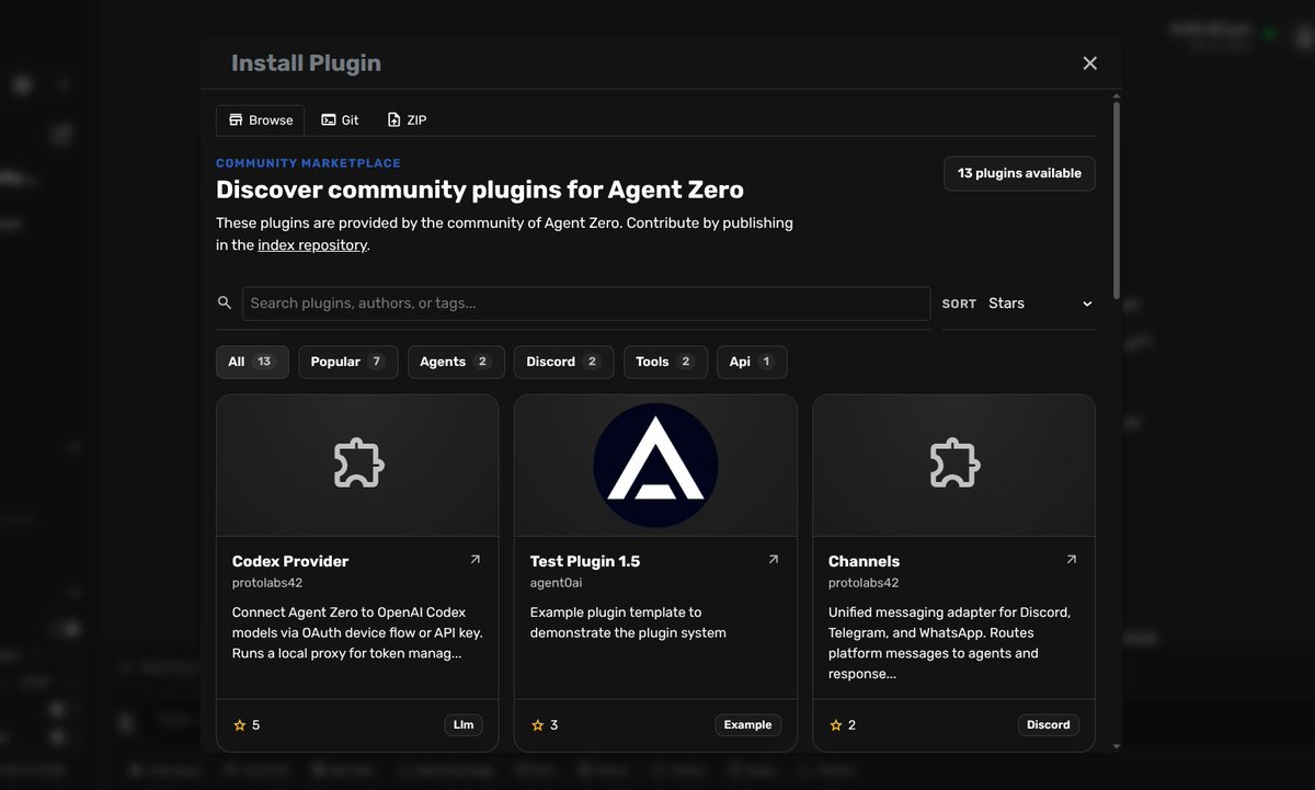 Agent Zero tweet media