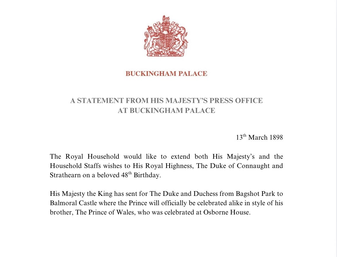RBLXHanovers's tweet photo. The Royal Family celebrates His Royal Highness, The Duke of Connaught and Strathearn’s 48th Birthday. https://t.co/y8UfUR37IV