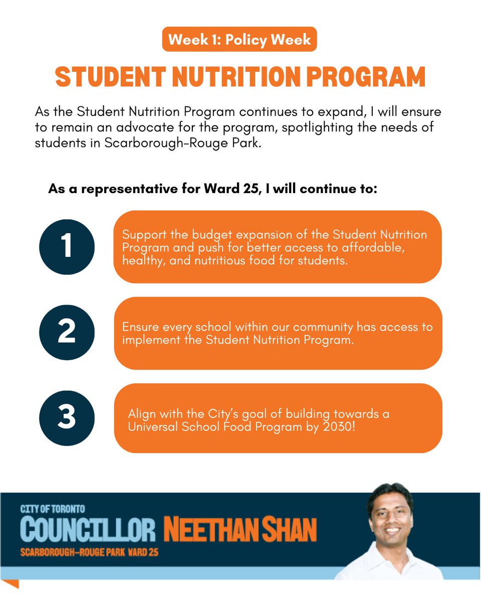NeethanShan's tweet image. Recap from last week
Our public education campaign #LearnTO highlights services &amp;amp; resources available with the City of Toronto. We started with the Student Nutrition Program that provides students with access to low-cost, healthy food during the school day
toronto.ca/community-peop…