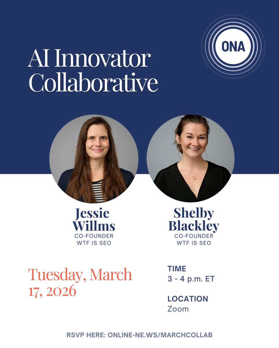 Online News Association tweet media