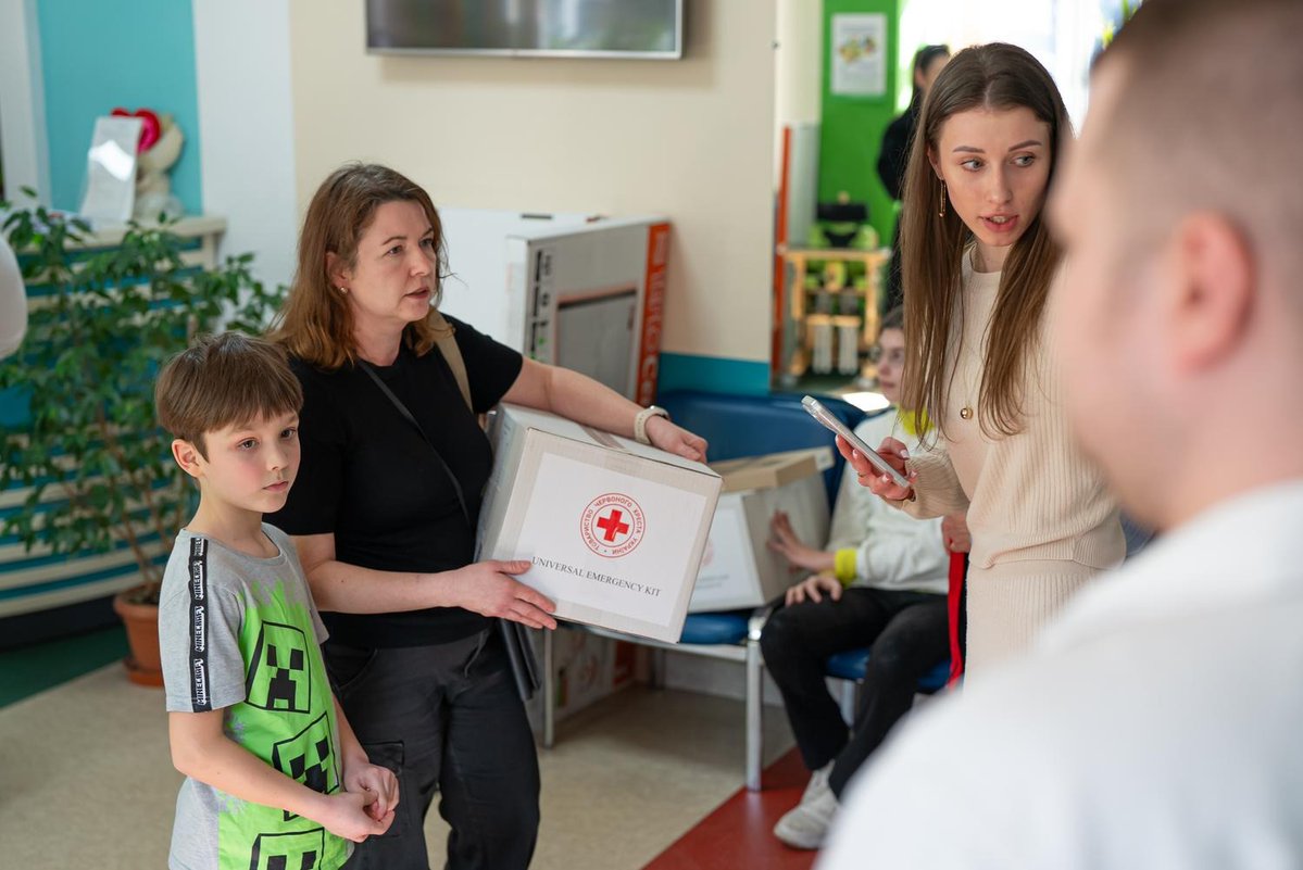 Ukrainian Red Cross tweet media