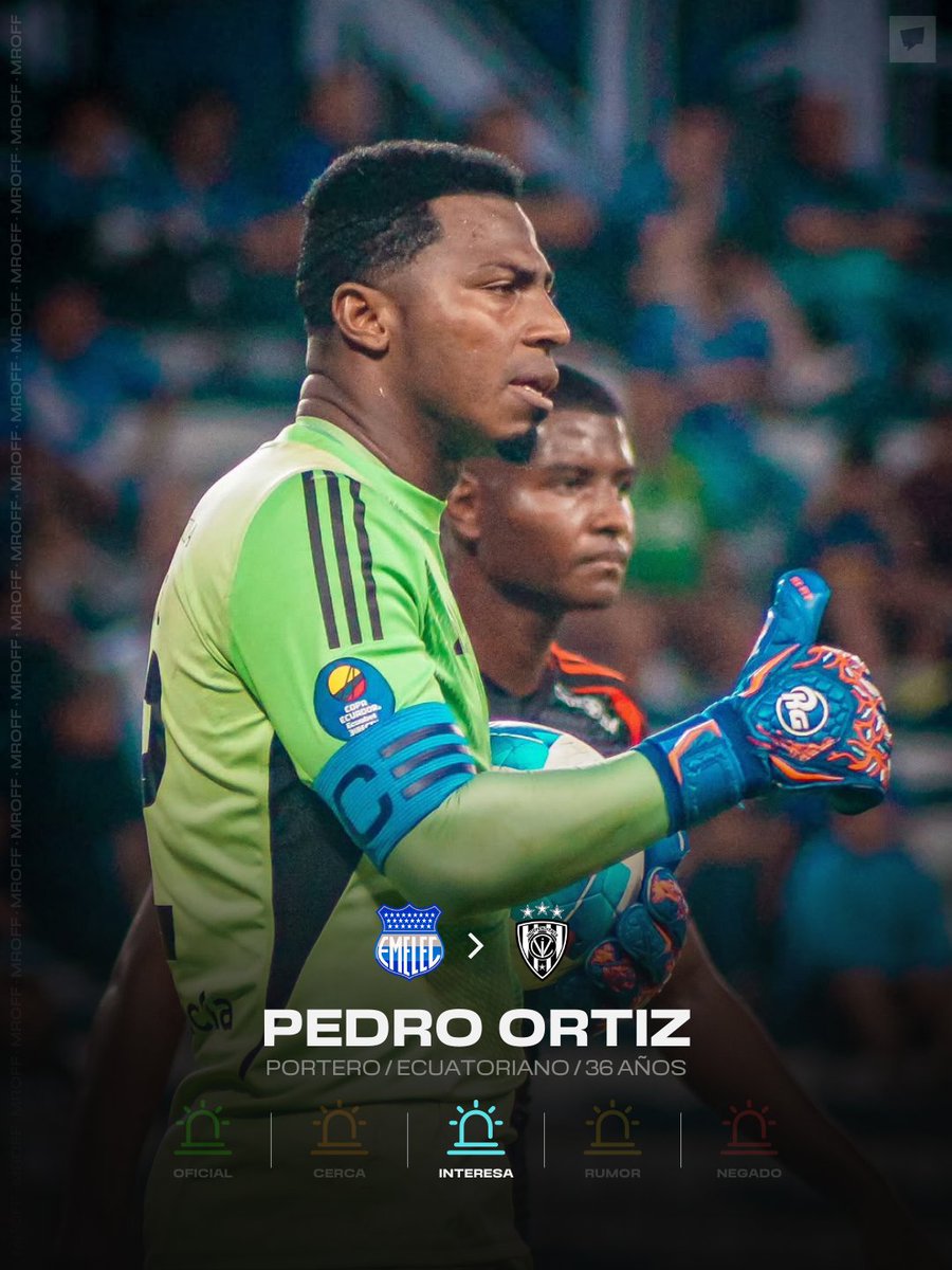MrOFFSIDER's tweet photo. Independiente del Valle realizó un acercamiento con Pedro Ortiz. El portero ecuatoriano habría pedido un contrato de tres temporadas.

📌 @didigomezz https://t.co/Fji4Hy8pPF