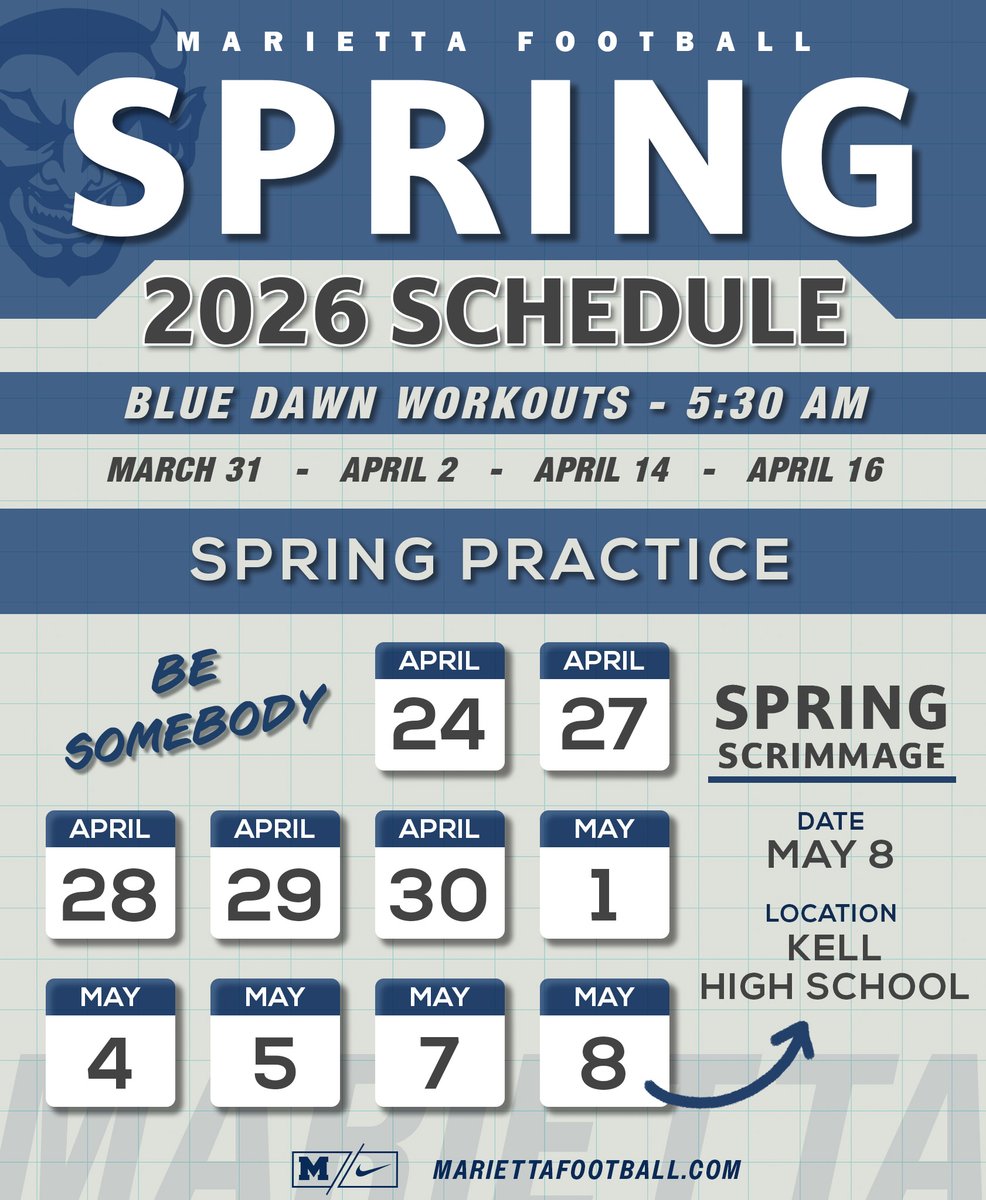 Marietta Football tweet media