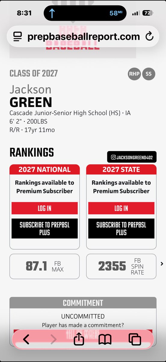 Jackson Green tweet media