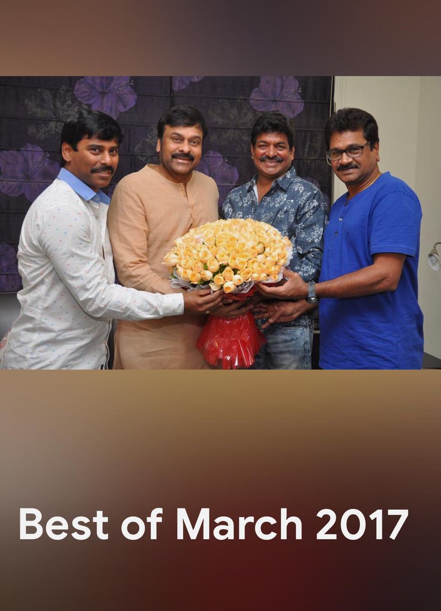 santoshamsuresh's tweet image. #Memories #Throwback  #Pic

#Chiranjeevi #SivajiRaja #EdidaSriram