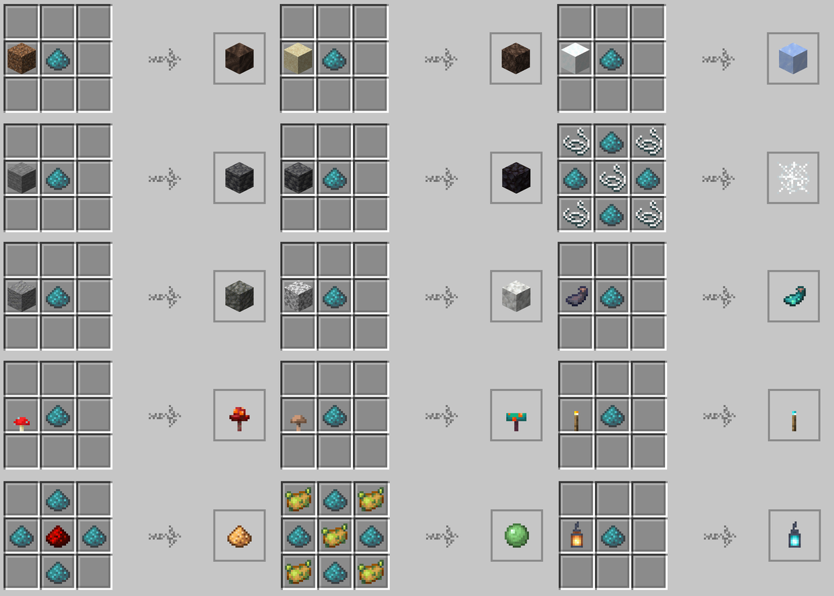 NightKosh's tweet photo. All ghost-like mobs drops new item - "ethereal dust". It can be used to convert some resources. https://t.co/5CmpuN1SKJ