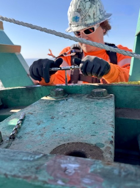 Vincent Thomas Bridge Project tweet media