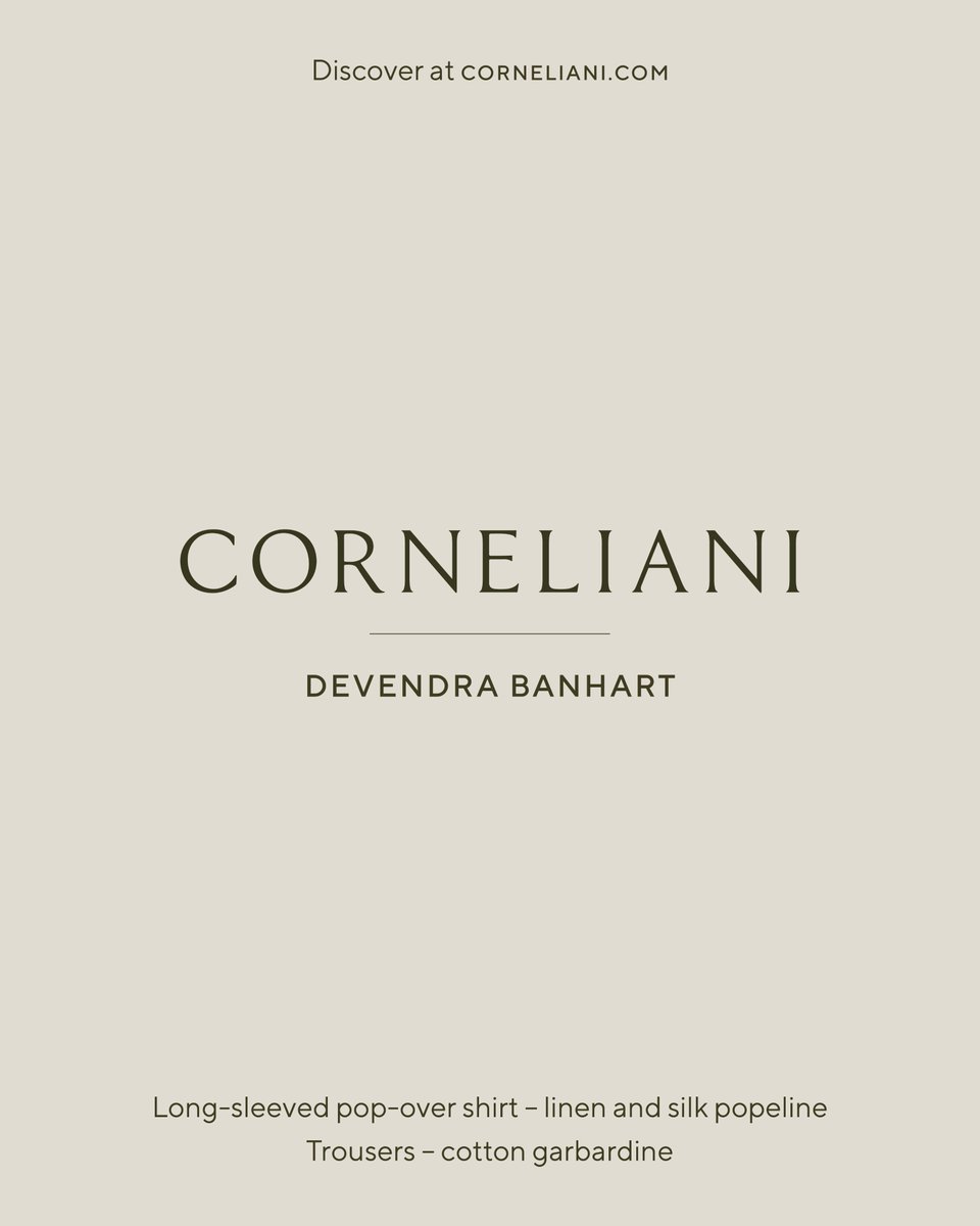 Corneliani tweet media