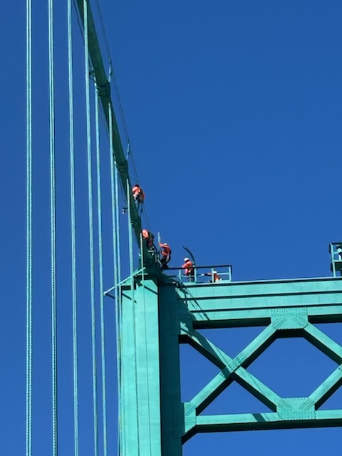 Vincent Thomas Bridge Project tweet media