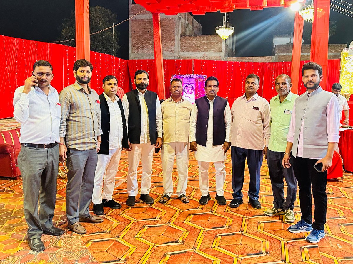 विधानसभा मलिहाबाद के ग्राम तुलसी खेड़ा में श्री अमर सिंह यादव जी की पुत्री के शुभ विवाह कार्यक्रम में।