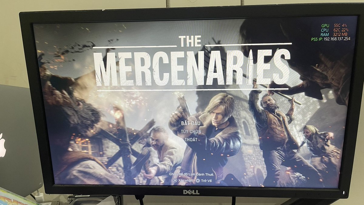MtTuanit's tweet photo. Resident Evil 4 Remake Full DLC (Including Separate Ways) with Vietnamese language MOD, ported to PS5. Vietnamese translation by The Red Team! https://t.co/DctwzT8grn