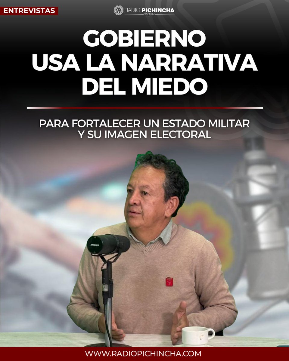📻#Entrevistas | Gustavo Vallejo cuestiona que el Estado no asuma su responsabilidad frente a informes de organismos constitucionales que alertan violaciones a los derechos humanos.
#LaRadioDeLasNoticias 
Los detalles⤵️
radiopichincha.com/gobierno-usa-l…