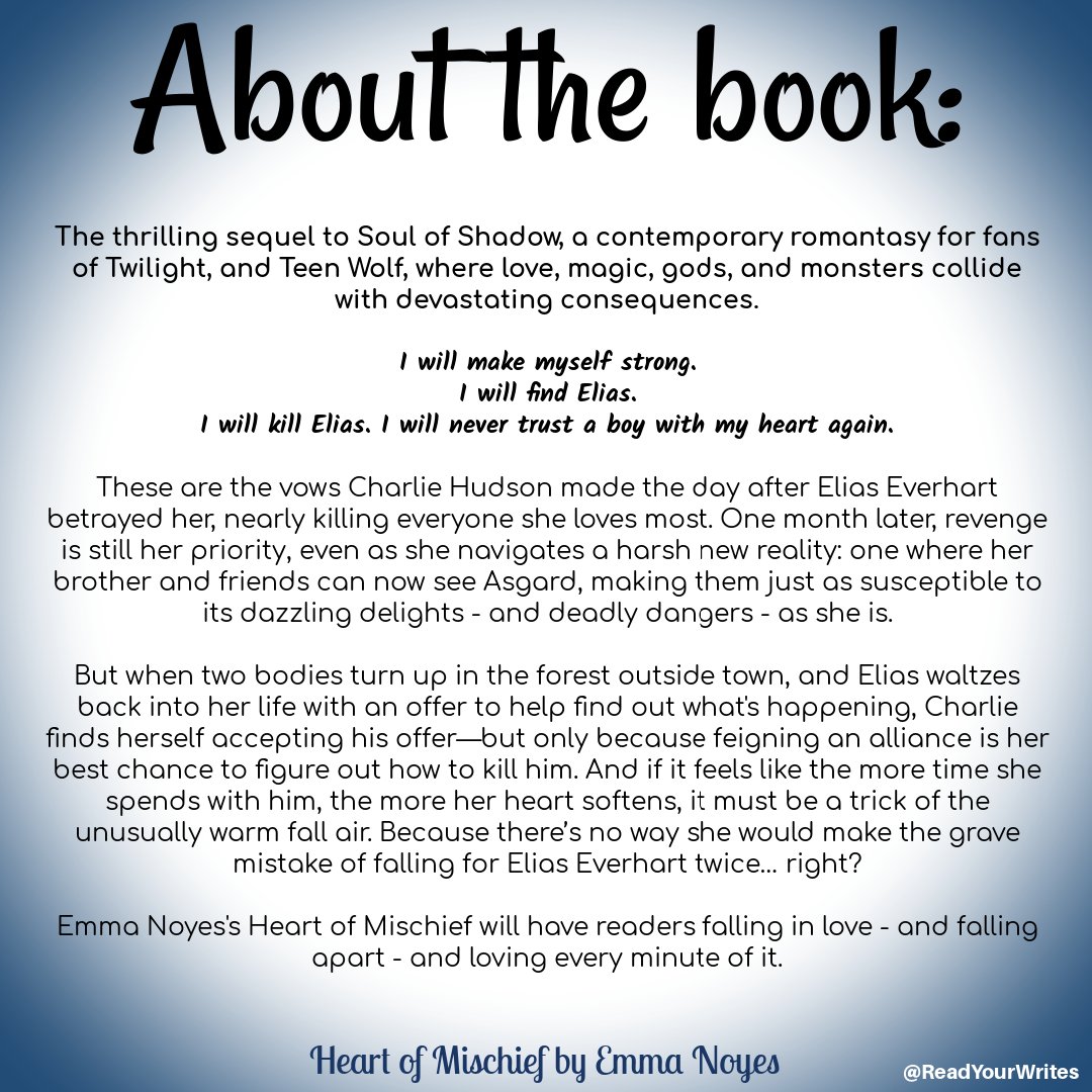 📚 Kim ~ Read Your Writes Book Reviews 📚 tweet media