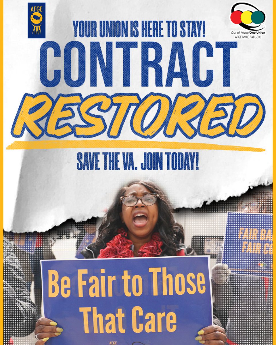 AFGE National VA Council tweet media