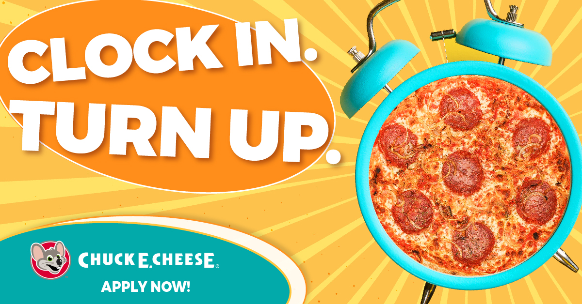 Chuck E. Cheese Jobs tweet media