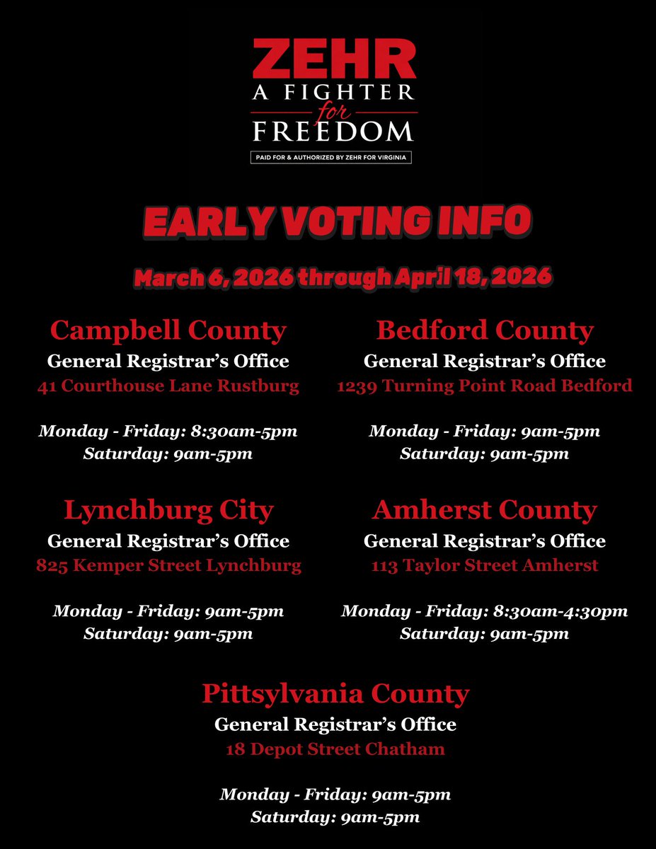 Delegate Eric Zehr tweet media