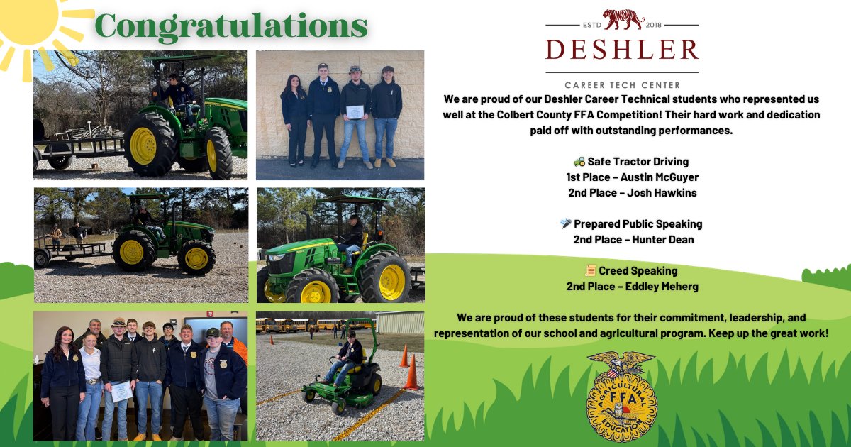 Deshler High School tweet media