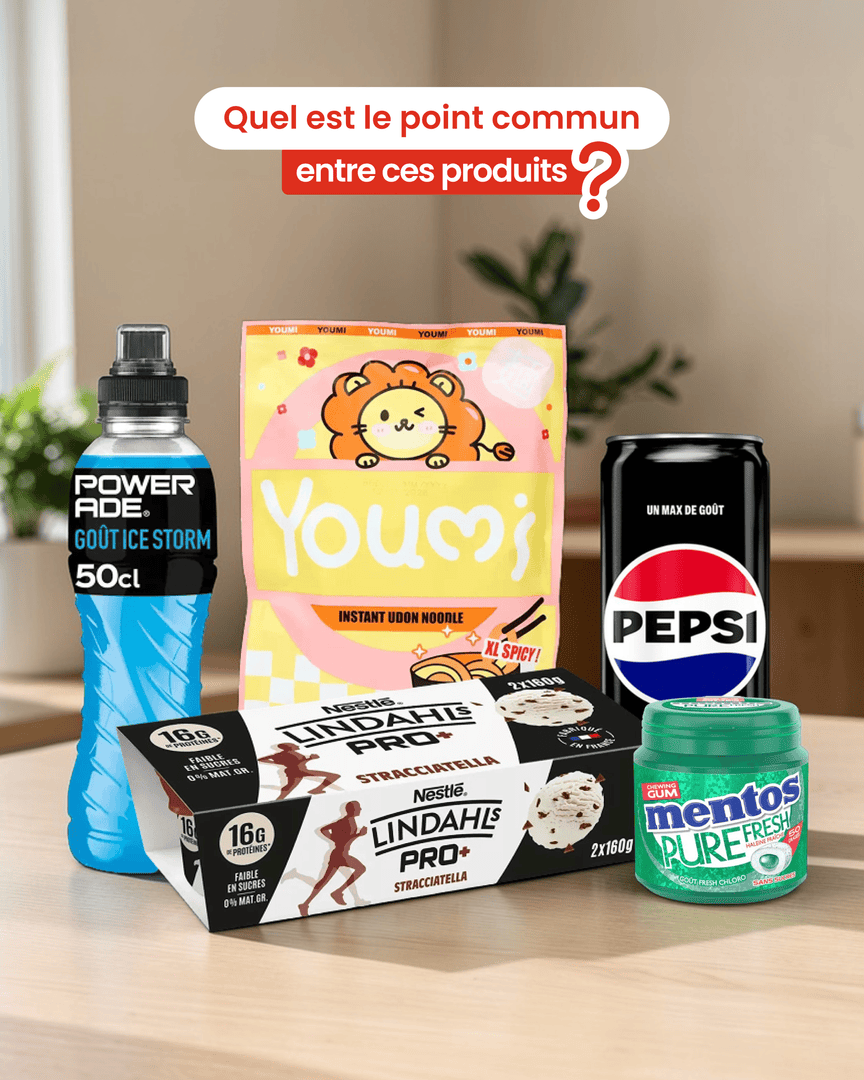 YukaApp's tweet photo. Quel est le point commun de ces produits ? 🤔

👉 Ils contiennent tous de l’aspartame (E951).

Cancer, diabète de type 2, maladies cardiovasculaires… Les signaux d’alerte existent depuis des années.

📝 Signez la pétition pour demander l’interdiction de l’aspartame, lancée par @foodwatchfr, @laliguecancer et @YukaApp

✊ Pour agir : https://t.co/4HzzOOttmH