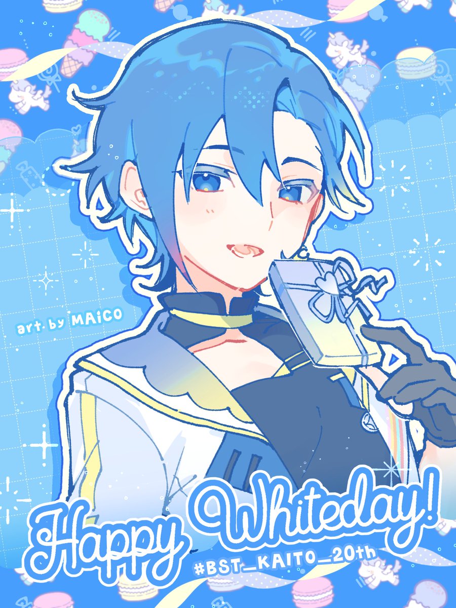 Blue Sky Tone. -KAITOファンメイドライブ- tweet media