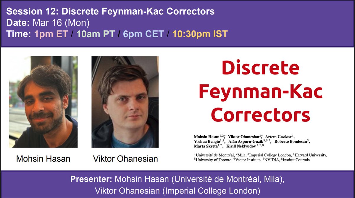 Discrete Diffusion Reading Group tweet media