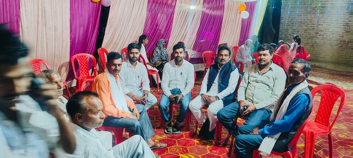 विधानसभा मलिहाबाद के ग्राम पतौना में श्री राजेश रावत जी की पुत्री के शुभ विवाह कार्यक्रम में।