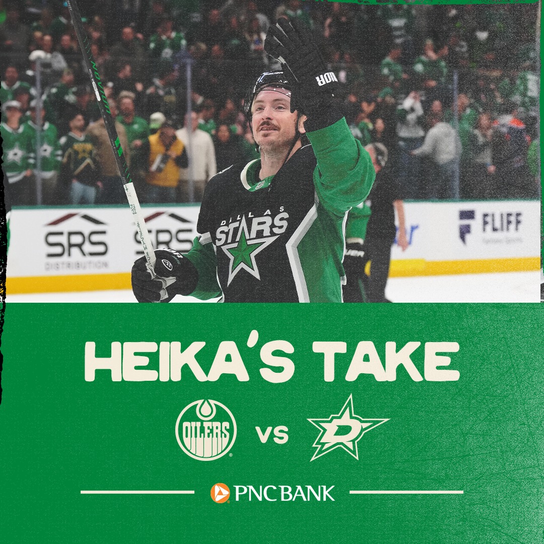 DallasStars's tweet photo. Stars offense fires on all cylinders in 7-2 rout of the Oilers. 

Heika's Take ⤵️

@PNCBank | #TexasHockey