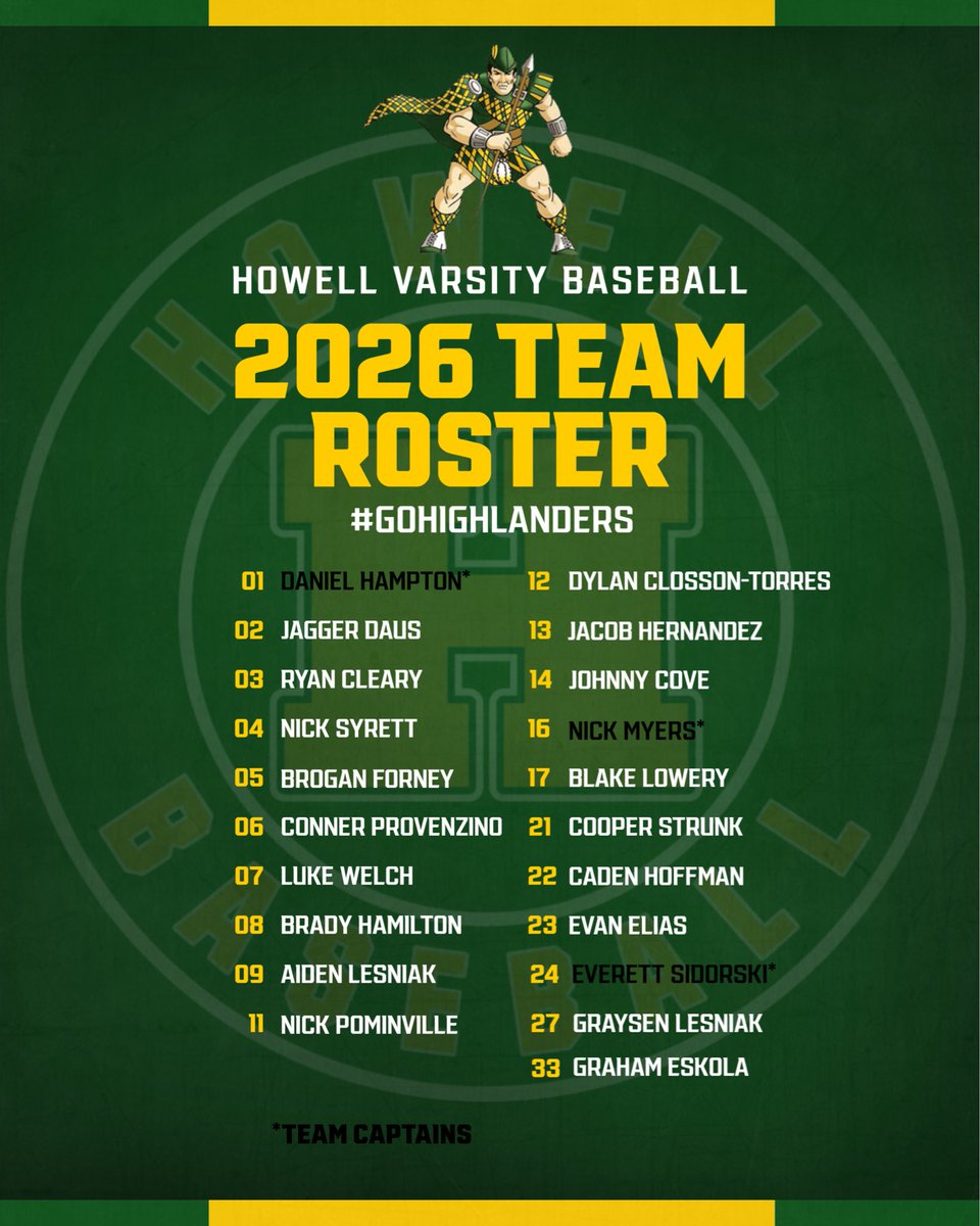 Howell Baseball tweet media