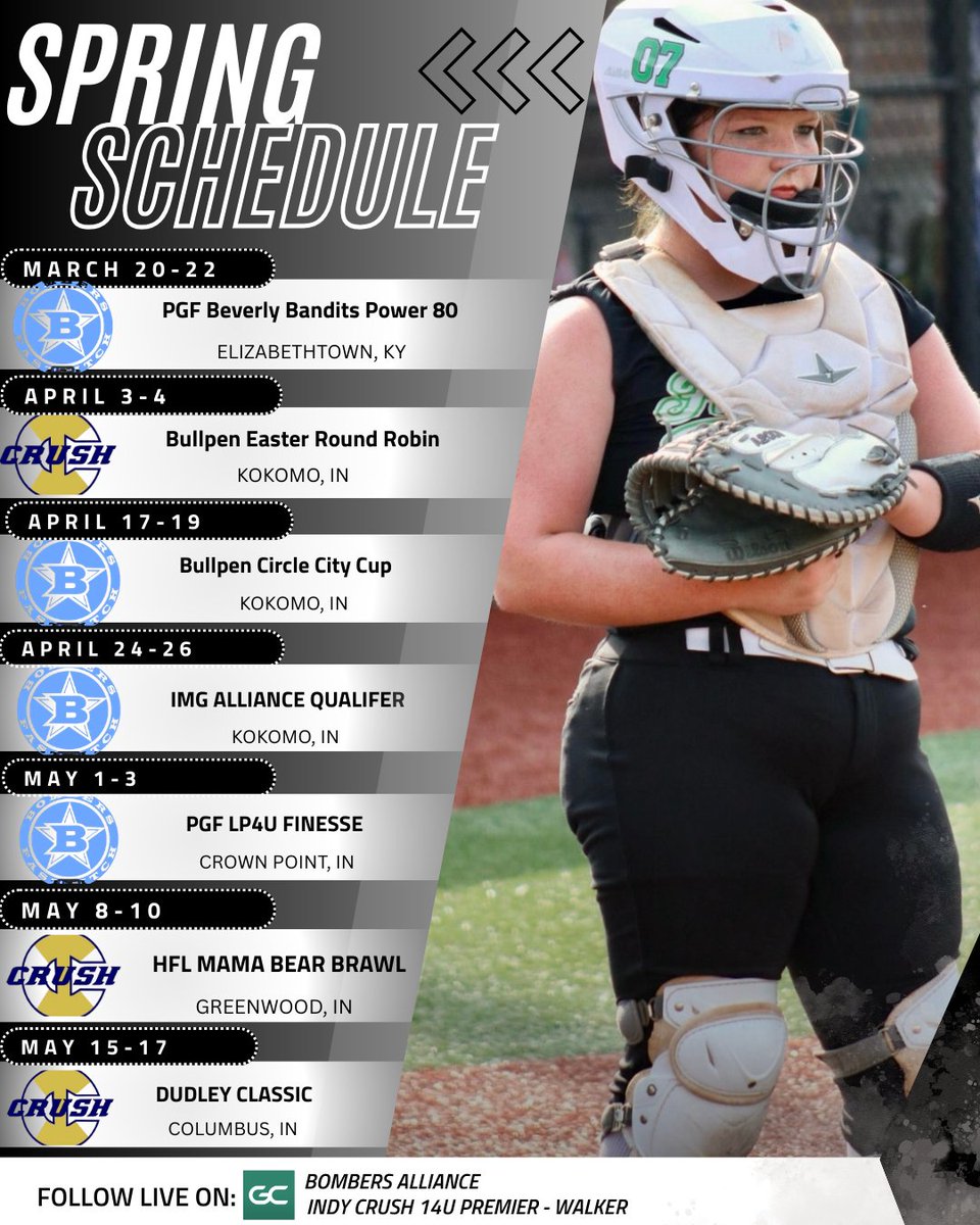 ElliMayShep2030's tweet photo. 07 Days until my Spring Season Begins!  Thank you
@INBombers2011  and @indycrush2011  for letting me to join your spring teams while @FusionPremBynum are all playing school ball!  #softball @TopPreps @ExtraInningSB @SBRRetweets @PrepSoftball @ScoutSoftball @TOP_D1RECRUITS https://t.co/1TeZ6C3DeR