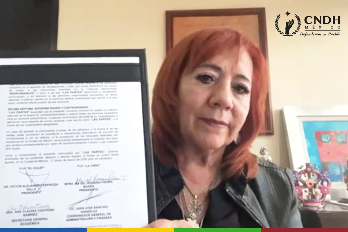 CNDH en México tweet media
