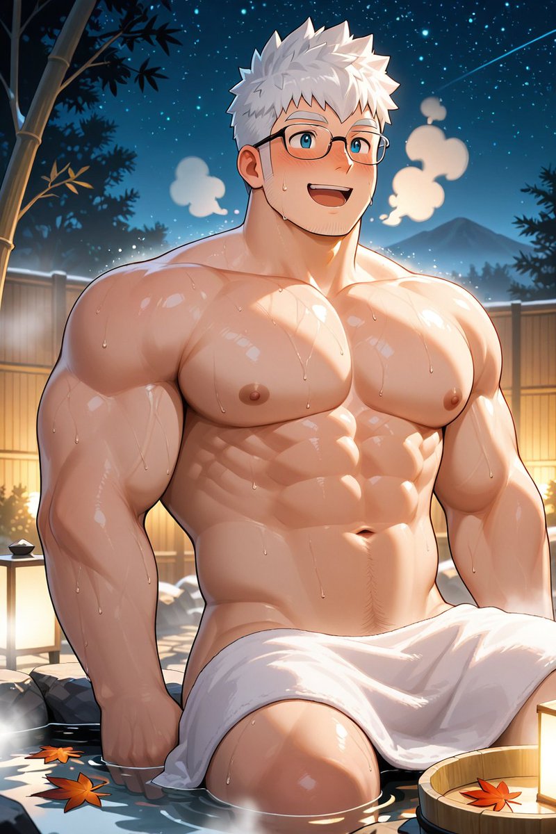 Bara_x_Bara's tweet photo. Ryuren at onsen
#Bara #GenerativeAi #AiArt https://t.co/kWZxN9zObp