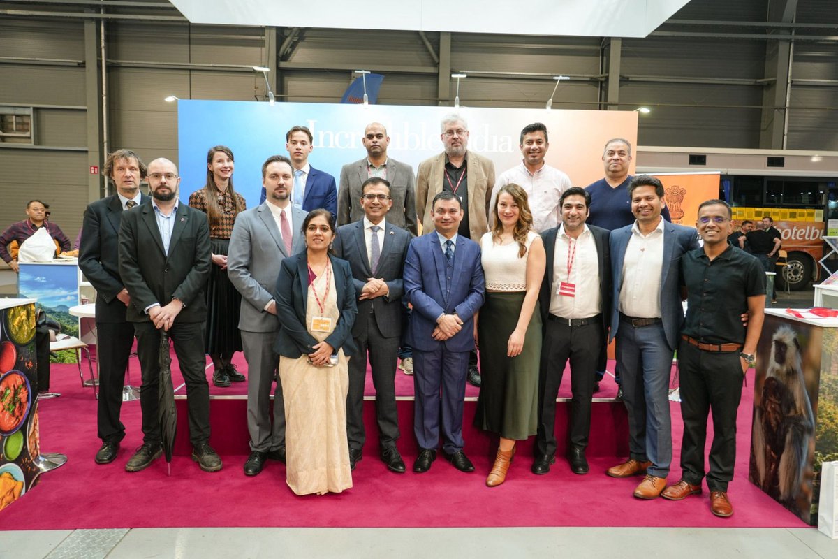 tourismgoi's tweet image. The Ministry of Tourism, along with the Embassy of India in Prague, is participating in the 34th Annual Holiday World &amp;amp; Region World being held in Prague, Czech Republic from 12–14 March. 

@IndiainCzechia #India #incredibleindia #Prague #IndiaTourism